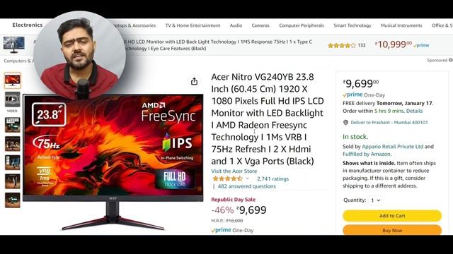 Best Deals on Gaming Monitors Under 10K on Amazon & Flipkart Republic Day Sale 2023? смотреть онлайн