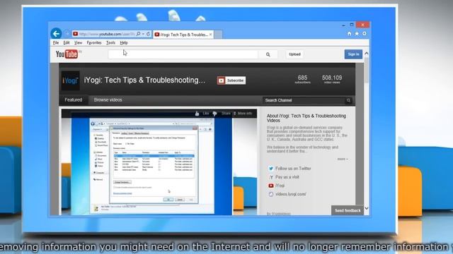 How to delete cookies in Internet Explorer® 10 in Windows® 8 смотреть онлайн