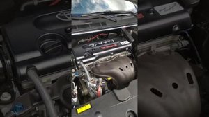 Помыл подкапотку Камри 40