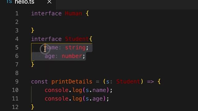 TypeScript tutorial 11: TypeScript Interface | How to use Interface in TypeScript