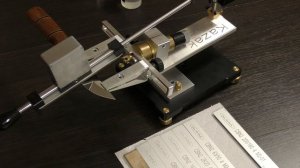 Заточка ножа эльборами Алдим