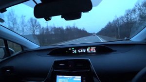 Toyota Prius ZVW55 разгон 0-100