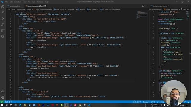 Complete Login Form Using Angular 13 and ASP.NET Core Web API | Validators | Entity Framework Core смотреть онлайн