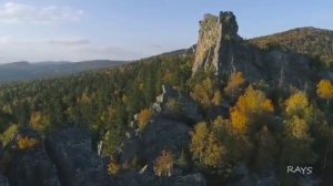 Хребет Еракташ. Панорама. Южно-Уральский заповедник.  _ South Ural Reserve, Russia