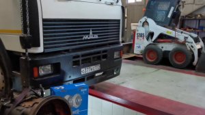 Комплект сцепления на автомобиль Маз, замена комплекта сцепления.