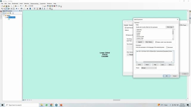 Multi Fields Labelling in Arc Map смотреть онлайн