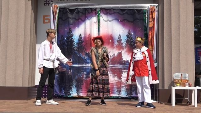 Спектакль "Как Иван-царевич за счастьем ходил" в рамках фестиваля "Белгородское лето".