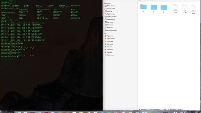 Администрирование Mac OS. Terminal. Навигация по файловой системе смотреть онлайн