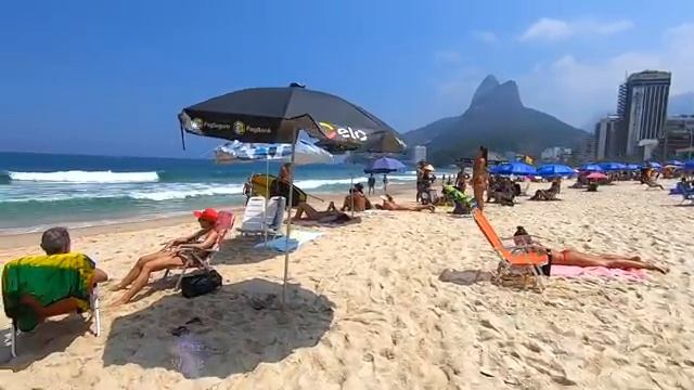LEBLON ??Rio de Janeiro Brazil 2021 - [Beach Walk Full Tour] смотреть онлайн