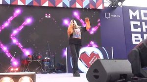 Настя Кош - Принцесса и Мальчик Тамагочи-(Фестиваль Добрая Москва,Трубная Площадь,Москва875,11.9.22)