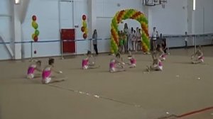 Эстетическая гимнастика 6-8 лет,команда"Кубанушка"ст.Кавказская