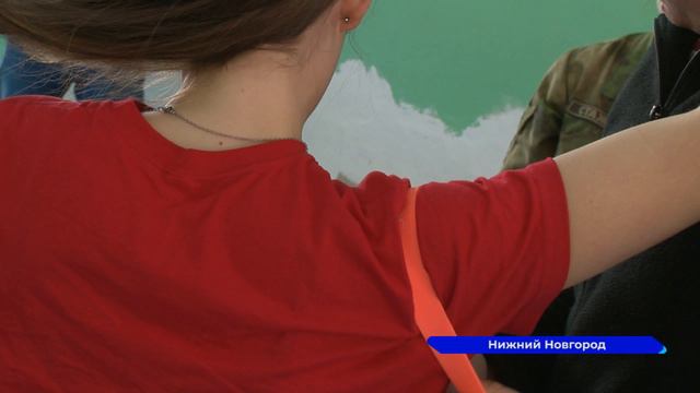 Слет военно-патриотических отрядов «Поисковая тропа» состоялся в нижегородской школе №55