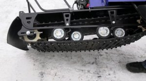 Мотобуксировщик Сигма 2-8+ с лыжным модулем и двигателем LIFAN KP230. Обзор.