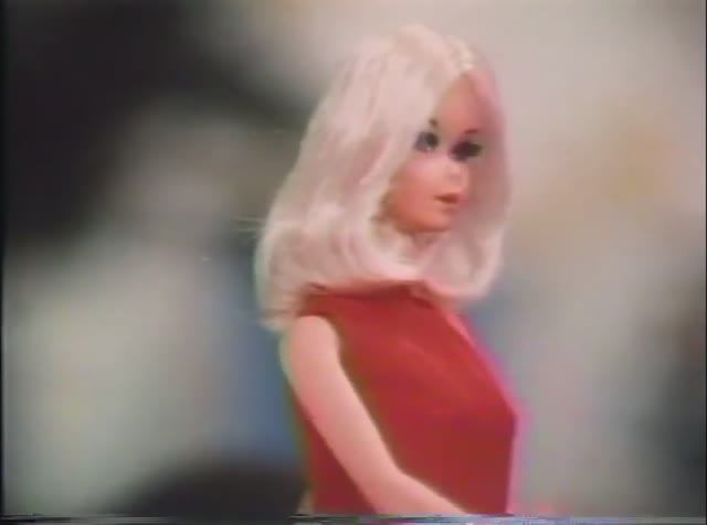 1972 Реклама куклы Барби Маттел (которая ходит) Walk Lively Barbie Doll