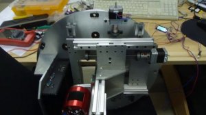 Test of X stage on a fast speed