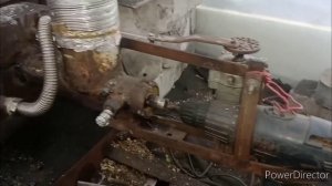 Пеллетная горелка в теплице.