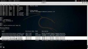 Beginning with Kali Linux: hacking a Metasploitable machine.