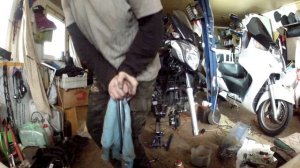 Ямаха YS-250 (Фазер),вилка