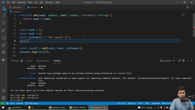 TypeScript Strings, Numbers & Booleans Part-2
