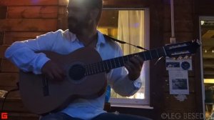 Виталий Будяк, виртуозная гитара (1). Ольхон, Байкал 14 августа 2017 г.