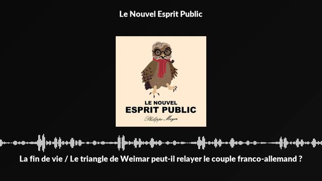 La fin de vie / Le triangle de Weimar peut-il relayer le couple franco-allemand ?