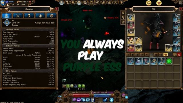 New best build for Mage 2023 | NEW SECRET ??? | NPC stats PVE/PVP | drakensang online