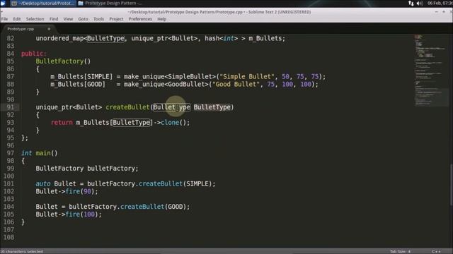 Prototype Design Pattern In C++ смотреть онлайн