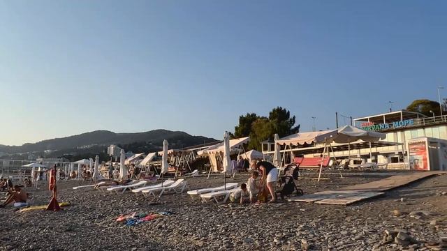 🛑 ЛУЧШИЙ ПЛЯЖ #ХОСТА В #СОЧИ 🏝️ПЛЯЖ ЛАЗУРНЫЙ БЕРЕГ И ПЛЯЖ КРИСТАЛ #черноеморе #погодавсочи
