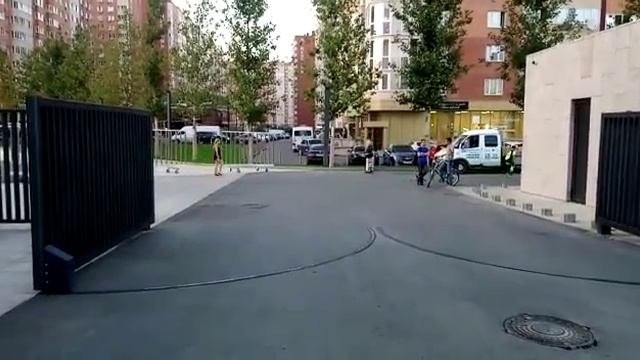 Автоматика для распашных ворот, гидравлические привод 400 CBAC