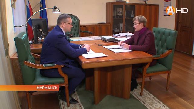 Губернатор региона и руководитель компании «Мурманэнергосбыт» «сверили часы» смотреть онлайн