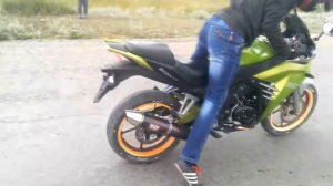 БЕРНАУТ НА РЕЙСЕР СКАЙВЕЙ 250 / BURNOUT RACER SKYWAY RC250CS