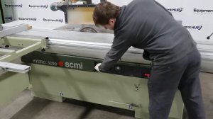 SCMI Hydro 3200 126" Sliding Table Panel Saw