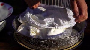 Приготовление сыра  Курупт  Азербайджанская Кухня Деревенская Кухня  Рецепты