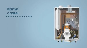 Настенный двухконтурный котёл Rinnai серии K