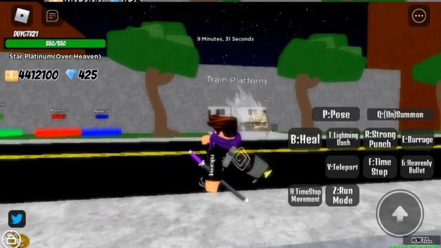 Roblox: A Noname Day The World Over Heaven & Star Platinum Over Heaven Showcase. смотреть онлайн