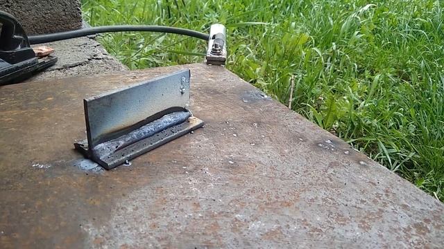 Сварка для начинающих. Угловое соединение.
