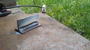 Сварка для начинающих. Угловое соединение.