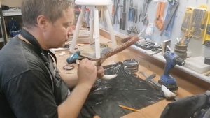 Красивый табурет своими руками, часть 2