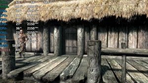 AMD Ryzen 5 3550H Review - The Elder Scrolls V: Skyrim SE - Gameplay Benchmark Test (New Bios)