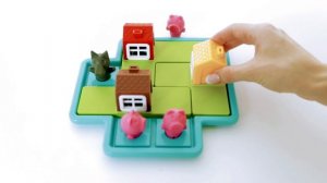 Логическая настольная игра "Три маленьких поросёнка" Smart Games Bondibon