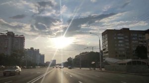 Прогулка, экскурсия по городу Минск на машине.