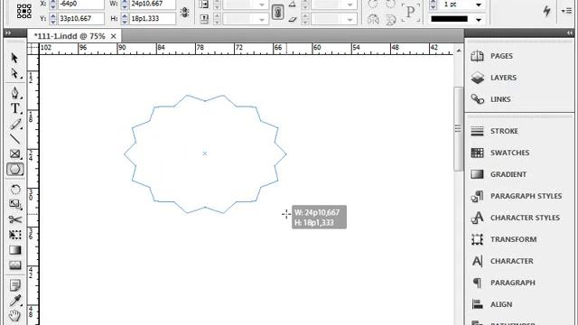 Многоугольники и звезды в Adobe InDesign CS4 (15/41)