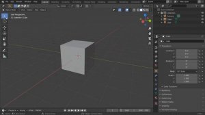 Первое знакомство с интерфейсом Blender 3D
