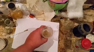 Аффинаж золота - позолоченный браслет