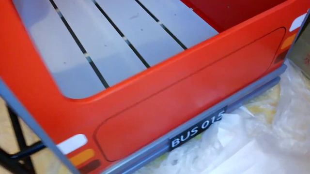 Двухъярусная кроватка автобус (китай) смотреть онлайн