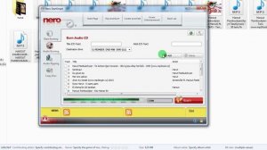 Как записать mp3 музыку на CD диск Audio CD с помощью Nero 8