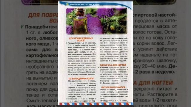 Советы на все случаи жизни. Рецепты народной медицины