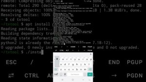How to install txtool  in  termux
