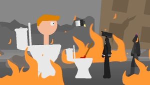 Sad brown cameraman ?