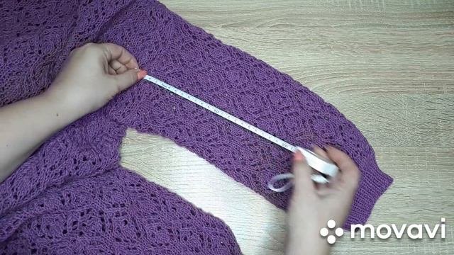 Красивый ажурный кардиган спицами // Экспресс-описание #кардиган_спицами